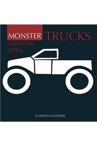 Monster Trucks Calendar 2016