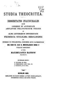 Studia Theocritea
