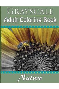 Grayscale Adult Coloring Book