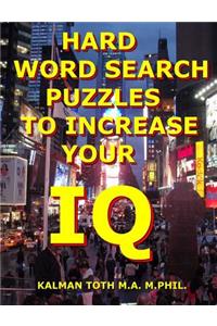 Hard Word Search Puzzles To Increase Your IQ