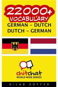22000+ German - Dutch Dutch - German Vocabulary