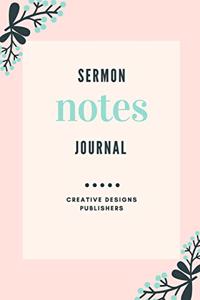 Sermon Notes Journal