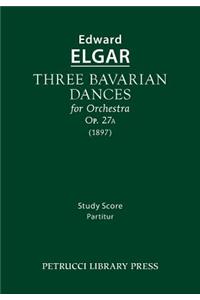 Three Bavarian Dances, Op.27a: Study score