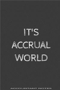 It's Accrual World