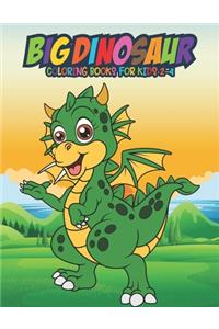 Big Dinosaur Coloring Books for Kids 2-4