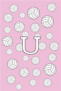 U Volleyball Notebook