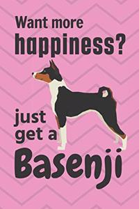 Want more happiness? just get a Basenji