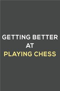 getting better at playing chess