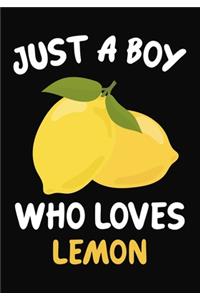 Just a Boy Who Loves lemon
