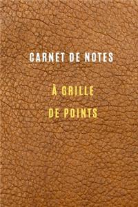 Carnet de Notes à grille de points format 6 x 9 105 pages Journal Pointillé avec Couverture élégante