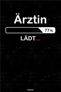 Ärztin Lädt... Notizbuch