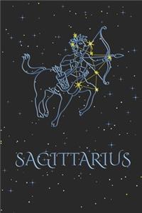 Notebook - Zodiac Sign Sagittarius