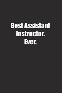 Best Assistant Instructor. Ever.