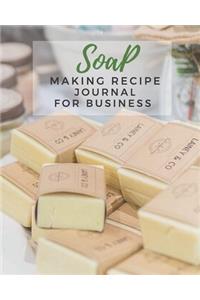 Soap Making Recipe Journal For Business