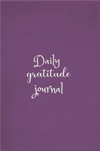 Daily Gratitude Journal