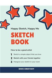 Happy Sketch, Happy Me Sketch Book