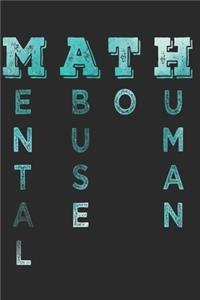 Mathematik Notizbuch