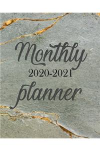 Monthly Planner 2020-2021