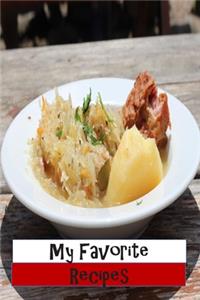 My Favorite Recipes