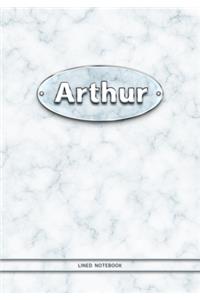 Arthur - Lined Notebook
