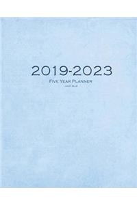 2019-2023 Light Blue Five Year Planner