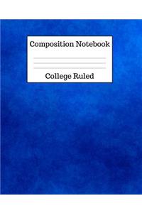Composition Notebook College Ruled