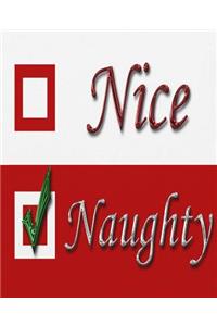 Nice Naughty Santa Claus Christmas List School Comp Book 130 Pages