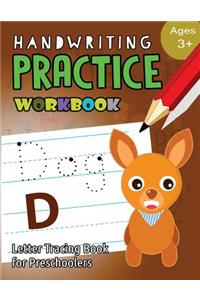 Handwriting Practice Workbook Age 3+