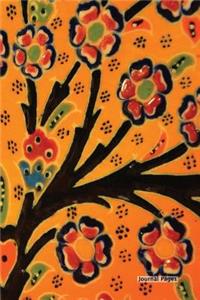 Journal Pages - Gogh Inspired Art (Decorative Notebook)(Unruled)