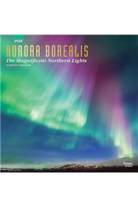 Aurora Borealis the Magnificent Northern Lights 2020 Square Foil