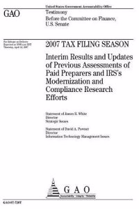 2007 Tax Filing Season