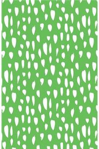 Bullet Journal Abstract Splashes Green