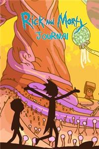 Rick and Morty Journal: With Over 100 Pages for You to Jot Down Your Fanfics, Theories or for General Note Taking!