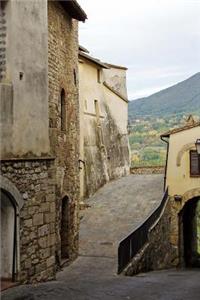 Ancient Narrow Alley in San Gemini Umbria, Italy Journal