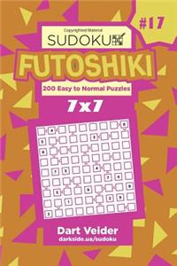 Sudoku Futoshiki - 200 Easy to Normal Puzzles 7x7 (Volume 17)