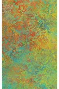 Turquoise Rust - Lined Notebook