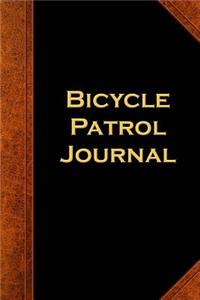 Bicycle Patrol Journal