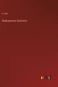 Shaksperean Statistics