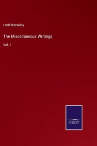 The Miscellaneous Writings