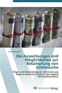 Auswirkungen Und Moglichkeiten Zur Bekampfung Von Geldwasche