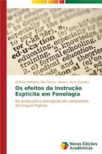 Os efeitos da Instrução Explícita em Fonologia