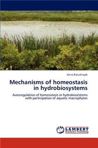 Mechanisms of homeostasis in hydrobiosystems