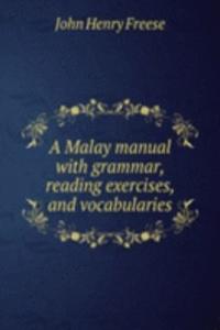 A MALAY MANUAL WITH GRAMMAR READING EXE