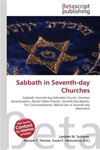 Sabbath in Seventh-Day Churches