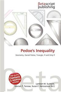 Pedoe's Inequality