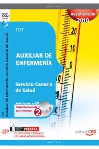 Auxiliar de Enfermeria Servicio Canario de Salud. Test (Coleccion 1085) (Spanish Edition)
