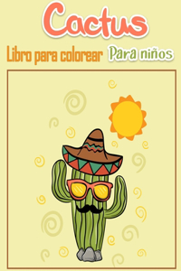 Cactus Libro para colorear para niños