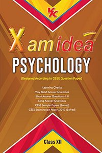 Xam Idea Psychology Class 12 CBSE for 2018 Exam