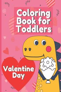 Valentine Day Coloring Book for Toddlers