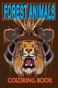 Forest Animals Coloring Book